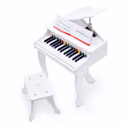 Hape E0338, Piano, 3 an(s), Blanc