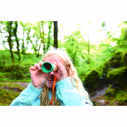 Hape Jeu d'extérieur exploration en bambou Nature Fun - Télescope règlable - dès 3 ans et + - Vue supplémentaire 4