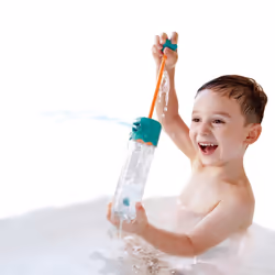 Hape E0210 jeu, jouet et adhésif de bain Jouet de bain Bleu, Orange, Transparent