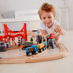 Hape BUSY CITY RAIL SET