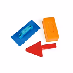 Kit Maçon - HAPE - Jeu de plage facile à manipuler - Construction de châteaux de sable - Dès 18 mois