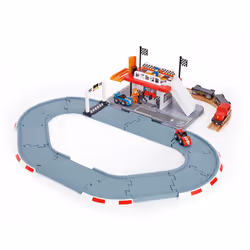 Hape E3734, Ensemble véhicule et piste, 3 an(s), Multicolore