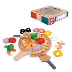 Hape Perfect Pizza Playset, Cuisine et alimentation, 3 an(s)
