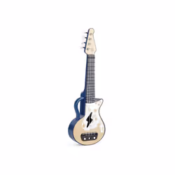 Hape E0625, Instrument de musique jouet, Guitare, 3 an(s), Noir, Bleu, Jaune