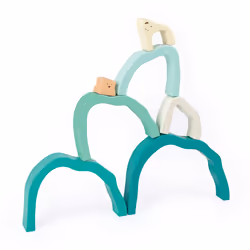 Hape E0490, Blocs d’empilage, 2 an(s), Bois, 7 pièce(s)
