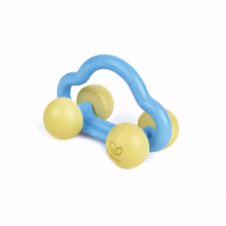 Hape Rattle & Roll toy car, 6 mois, 4 roue(s), Bleu clair, Citron vert, 110 g