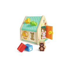 Hape Critter House Shape Sorter jouet à moteur