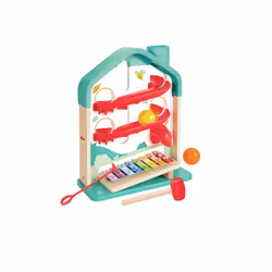 Hape Melody Mansion Ball Run, Instrument de musique jouet, 1 an(s), Multicolore