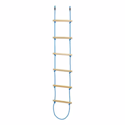 Hape 46.847120, Corde, 110 kg, Bleu, Bois, Corde, Bois, 400 mm, 35 mm