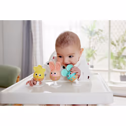 Hape 3 hochets à ventouse - animaux - Vue supplémentaire 2