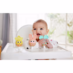 Hape 3 hochets à ventouse - animaux - Vue supplémentaire 3