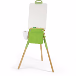 Hape Portable Bamboo Easel, Vert, Bois, Enfants, Bois, 4 an(s), 12 an(s), Boîte fermée