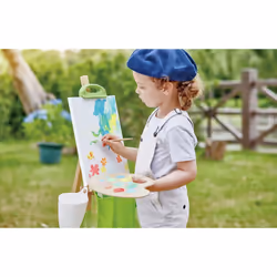 Hape Portable Bamboo Easel Vert, Bois - Vue supplémentaire 7