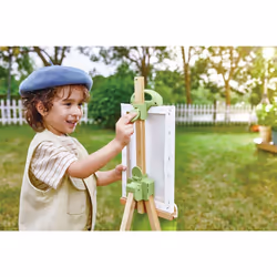Hape Portable Bamboo Easel Vert, Bois - Vue supplémentaire 8