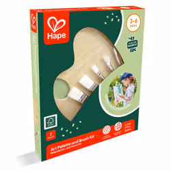 Hape Art Palette and Brush Kit
