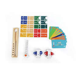 Hape Race to the Finish Expansion Pack Jeu de cartes Déduction
