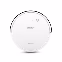 Ecovacs DEEBOT 600, Sac à poussière, Blanc, Rond, 0,3 L, 64 dB, Filtrage