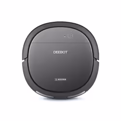 Ecovacs DEEBOT OZMO Slim10, Sac à poussière, Noir, Rond, 0,3 L, 68 dB, Auto, Edge, Spot