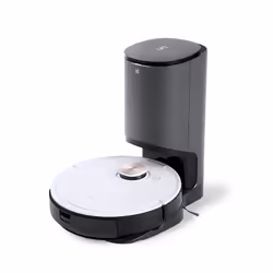 Ecovacs OZMO DEEBOT T8+, Sans sac, Noir, Blanc, Rond, 0,42 L, 67 dB, 0,24 L