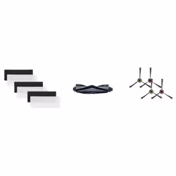 Ecovacs Buddy Kit for U2 Series, Aspirateur robot, Ensemble de buse, Noir, Blanc, U2 Serie, Boîte