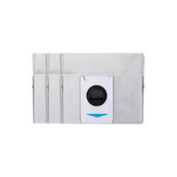Ecovacs DDB020008, Aspirateur robot, Sac à poussière, Gris, Tissu non tissé, 3 L, Ecovacs