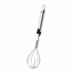 Bergner BG-3230, Fouet ballon, Argent, Acier inoxydable, Acier inoxydable, Anneau de suspension, 250 mm
