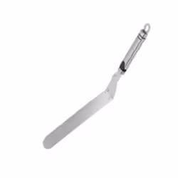 Bergner BG-3273, Spatule de glaçage, Argent, Acier inoxydable, Argent, Anneau de suspension, 400 mm