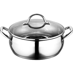 Bergner BG-6530 casserole à sauce 4,5 L Ovale Acier inoxydable
