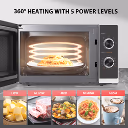 Toshiba MW3-MM20PF(WH) micro-onde Blanc Micro-onde simple Comptoir 20 L 800 W