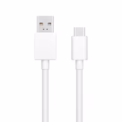 OPPO DL129, 1 m, USB A, USB C, Blanc
