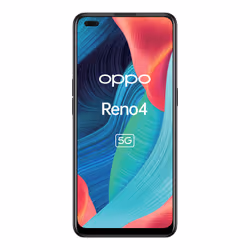 OPPO Reno Reno4 5G, 16,3 cm (6.4"), 8 Go, 128 Go, 48 MP, Android 10.0, Noir