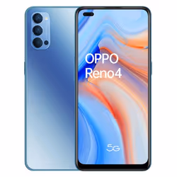 OPPO Reno Reno4 5G, 16,3 cm (6.4"), 8 Go, 128 Go, 48 MP, Android 10.0, Bleu