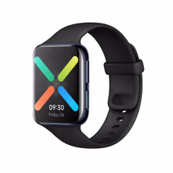 OPPO Watch 46mm Black, 4,85 cm (1.91"), AMOLED, Écran tactile, 8 Go, GPS (satellite), 40 g