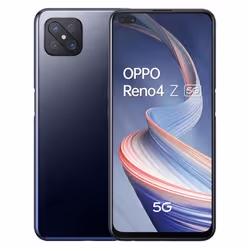 OPPO Reno Reno4 Z 5G, 16,7 cm (6.57"), 1080 x 2400 pixels, 128 Go, 48 MP, Android 10.0, Noir