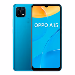 OPPO A15 , 16,6 cm (6.52"), 3 Go, 32 Go, 13 MP, ColorOS 7.2, Bleu