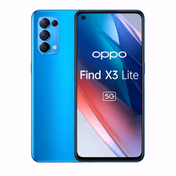OPPO Find X3 Lite , 16,3 cm (6.4"), 2400 x 1080 pixels, 8 Go, 128 Go, 64 MP, Bleu