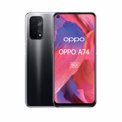 OPPO A74 5G , 16,5 cm (6.5"), 6 Go, 128 Go, 48 MP, Android 11, Noir