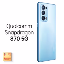 OPPO Reno 6 Pro 12 Go 256 Go ColorOS 11.3, Bleu - Vue supplémentaire 3