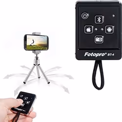 Télécommande déclencheur photo - Fotopro - BT-4 - Bluetooth 3.0 - Rechargeable - Compatible iOS/Android