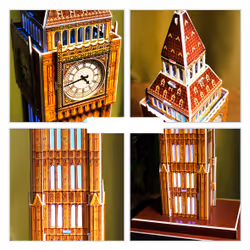 CubicFun Cubic Fun 3d Puzzel Big Ben LED