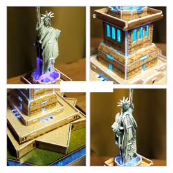 CubicFun Cubic Fun 3d Puzzel Statue of Liberty LED