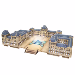 CubicFun Cubic Fun 3d Puzzel The Louvre LED