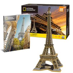 CubicFun Eiffel Tower Puzzle 3D 80 pièce(s) Bâtiments