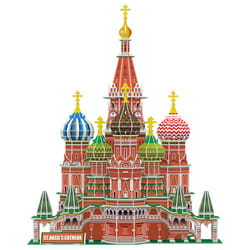 CubicFun ST. Basil’s Cathedral Puzzle 3D 222 pièce(s) Bâtiments