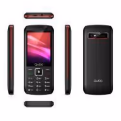 Qubo P-280, 7,11 cm (2.8"), 0,5 Go, 4 Go, 0,3 MP, KaiOS, Noir