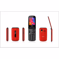 Qubo P-210 NW, Clapet, 7,11 cm (2.8"), 0,3 MP, 1000 mAh, Noir, Rouge