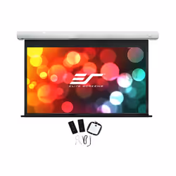 Elite Screens Saker SK150NXW2-E6, Motorisée, 3,81 m (150"), 3,32 m, 186,9 cm, 16:10, Blanc