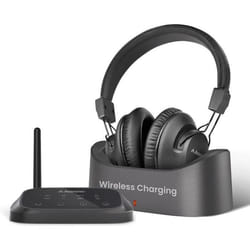 Avantree HT5009 Plus - Casque TV sans Fil Bluetooth 5.3 pour Télévision avec Émetteur Station de Charge