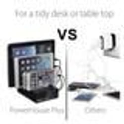 Station de Recharge USB de Bureau - Avantree PowerHouse Plus [CGPS-TR618P-B-EU] - 4 Ports USB 8A/40W - Noir
