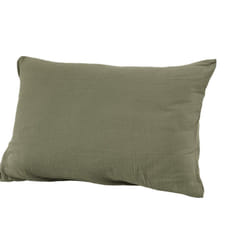 Planete Discount PD15608 Taie d'oreiller Kaki 50 x 70 cm Coton